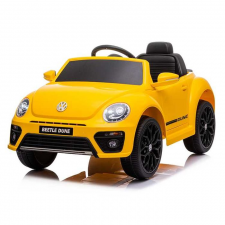 Masinuta electrica VW Beetle DUNE 35W 6V cu BT, RC, culoare Galben