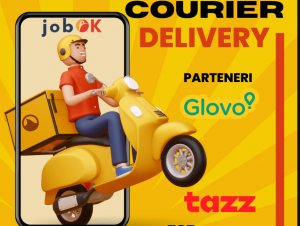 Curier Livrari Glovo sau Bolt Food - Bucuresti (minim 18 ani)