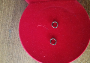 Cercei aur galben 14 K