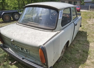Trabant 601 fără acte.