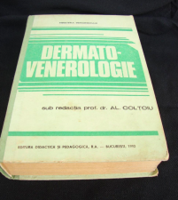 Carte de medicina: Dermato-Venerologie (1993, prof. dr. Al. Coltoiu).
