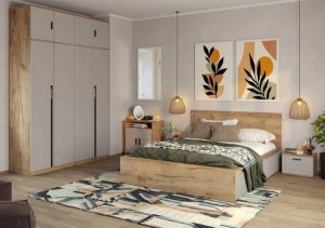 Dulap Inalt 4U Casmir / Stejar Siena