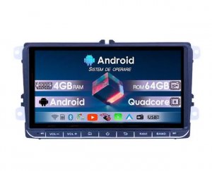 Navigatie VW, 9 inch, 4GB RAM/64GB ROM, Android 14